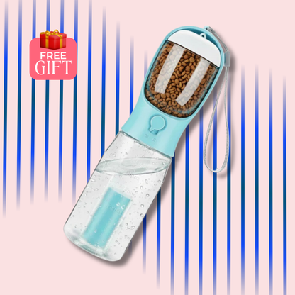 Roamwithpaws - 3 in 1 Pet Travel Bottle