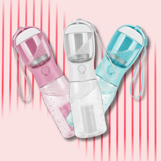Roamwithpaws - 3 in 1 Pet Travel Bottle